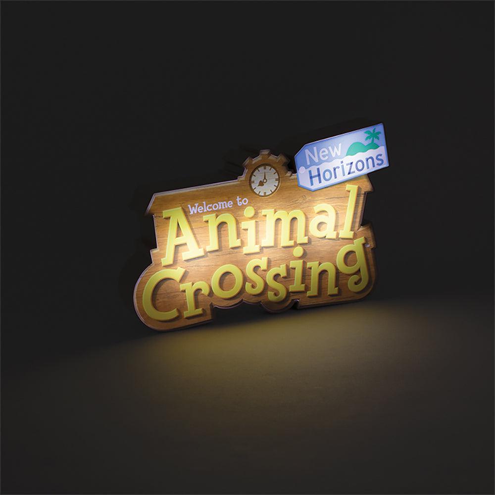 Paladone 23cm Animal Crossing Logo/Display Light Kids/Children Lamp