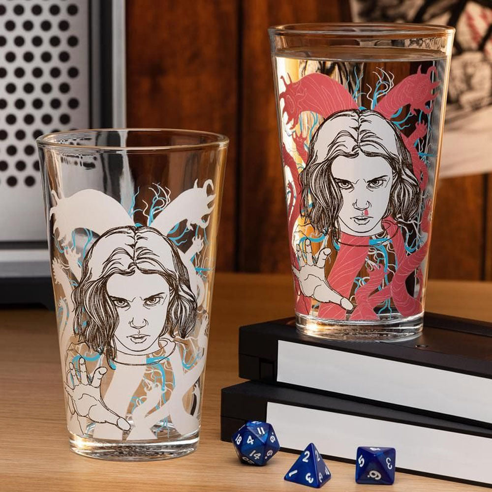 Stranger Things Colour Changing Drinking Glass/Cup Assorted 8+