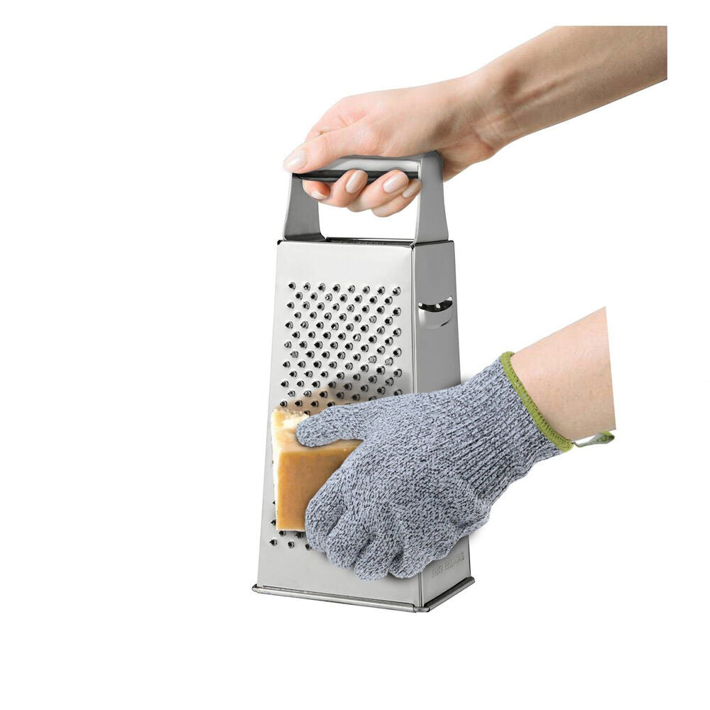 Prepara Cut Resistant Kitchen Chef Butcher Glove Mitten Protection 23cm Grey