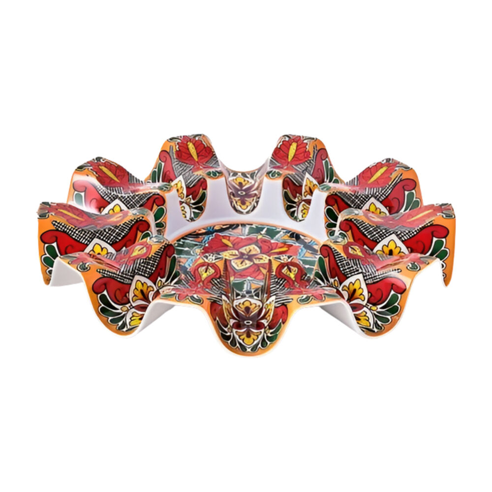 Prepara Melamine Round 10-Taco Carousel Totilla Serving Tray 31x5cm