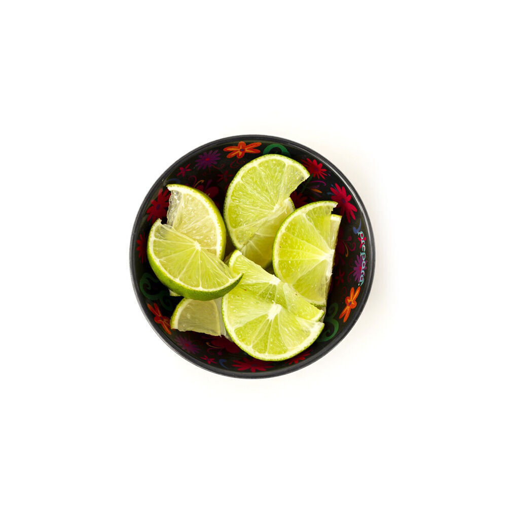 3PK Prepara Melamine Tortilla Taco Party Serving Bowl Day of the Dead Ed 4in Black