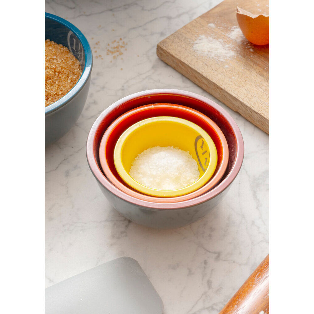 5pc Prepara Kitchen Baking Pinch Bowls Measuring Cup Set 12.7cm