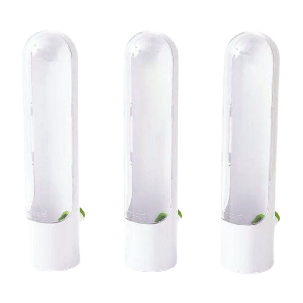 3pc Prepara Fresh Herb Savor Pod 2.0 Fridge Storage Container 28.7cm White