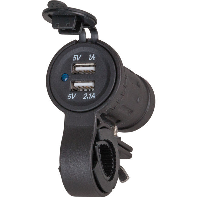 MOTORCYCLE DUAL USB CHARGER