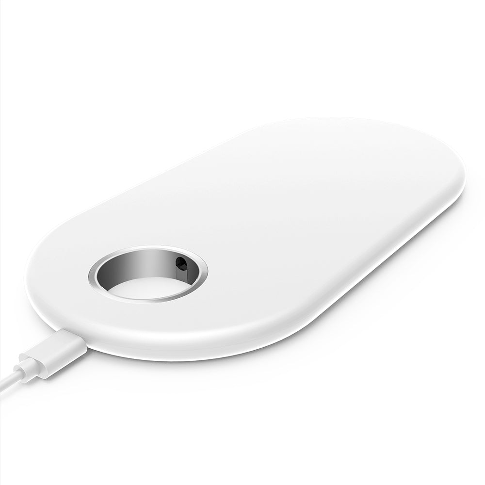 PushStart 10W Universal Qi Certified Fast Wireless Charger with Apple Watch Charging