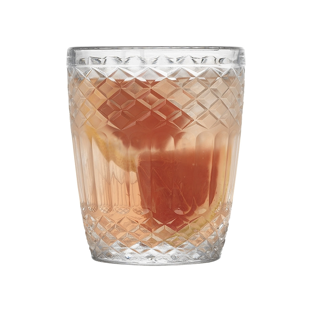 4pc Porto Honfleur 265ml/10cm Glass Tumbler Set - Clear