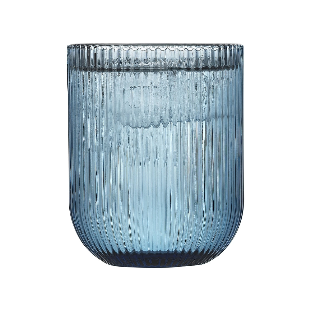 4pc Porto Brittany 230ml/9cm Glass Tumbler Set - Bleu