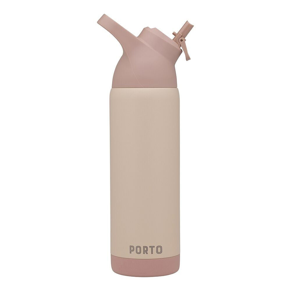 2PK Porto Atlas Vacuumed Insulated Water Bottle 700ml Pink