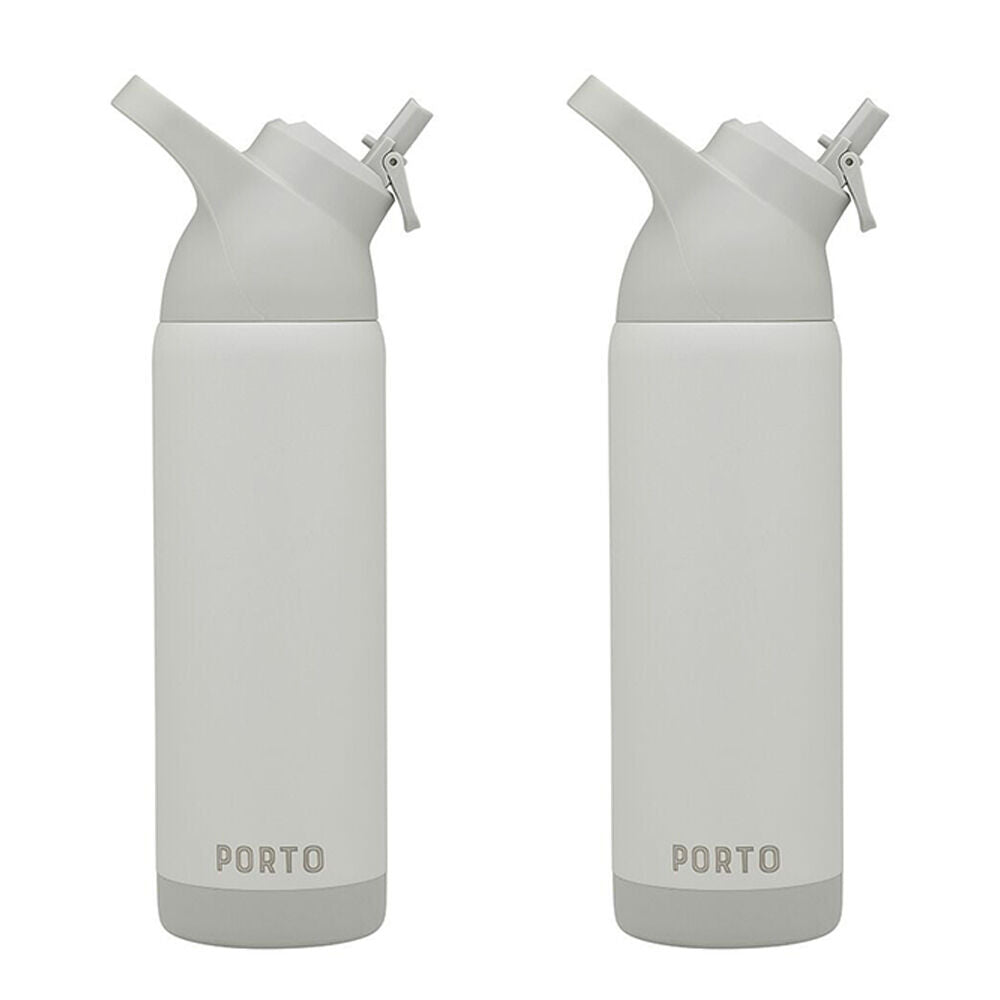 2PK Porto Atlas Vacuumed Insulated Water Bottle 700ml Cloud
