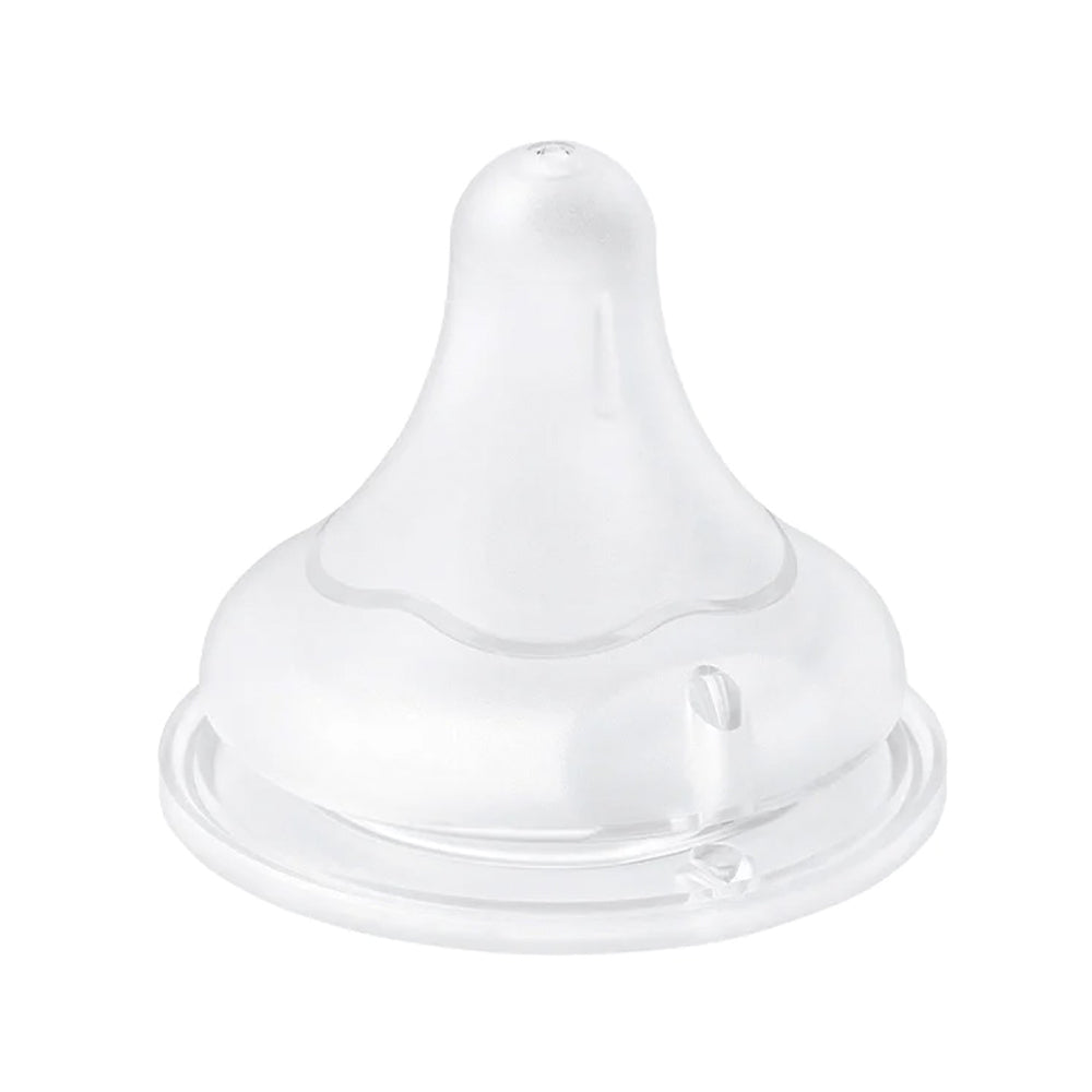 2pc Pigeon Softouch LL Y Cut Wide Neck Nursing Bottle Lid 9m+
