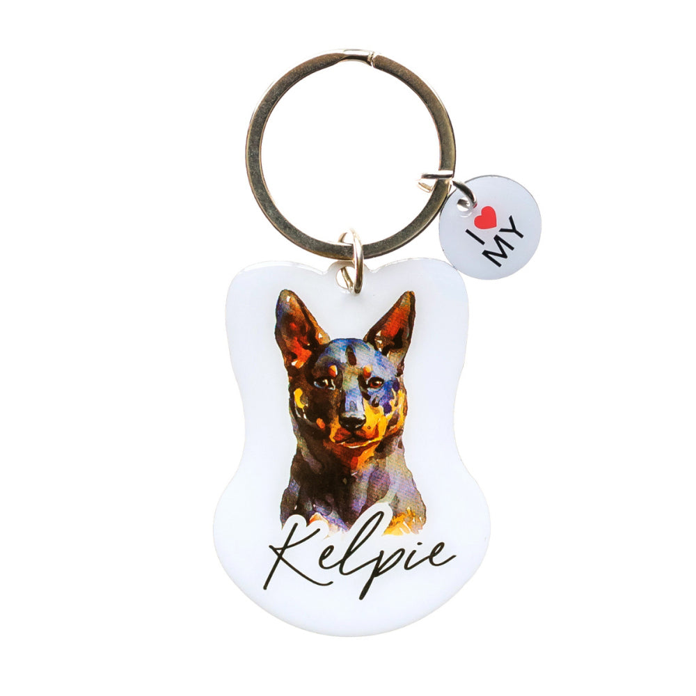 4PK Splosh Pet Kelpie Keyring/Keychain Hanging Accessory 4x8.5cm