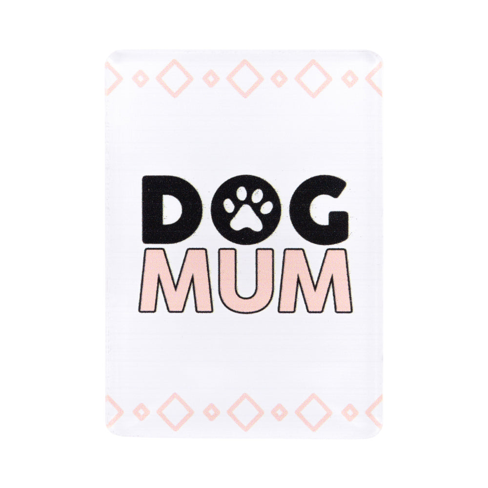 6PK Splosh Pet Lovers Dog Mum 7cm Acrylic Magnet Fridge Decor - White