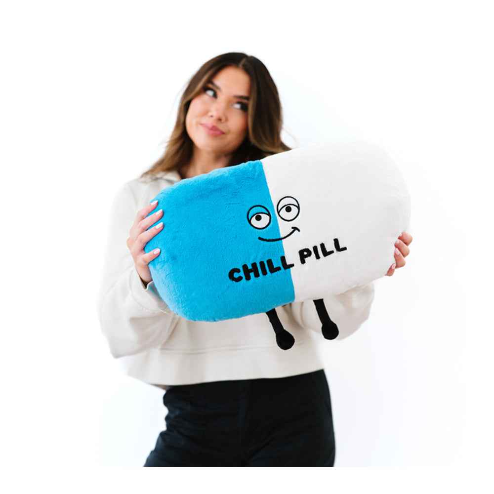 Punchkins 28cm Puffies Chill Pill Soft Cuddle Plush Toy