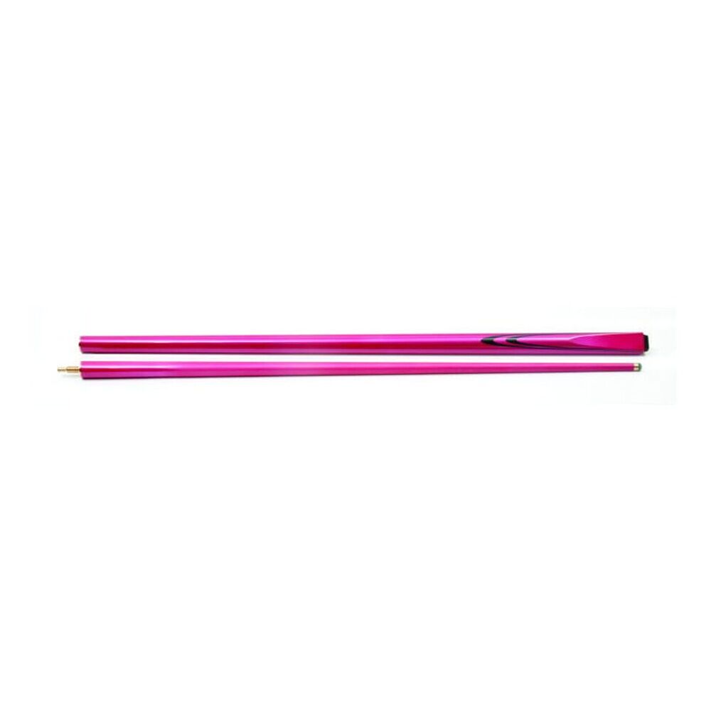 Cuemaster Pink 2-Piece Cue Metallic Finish 57 inch Billiards/Pool/Snooker