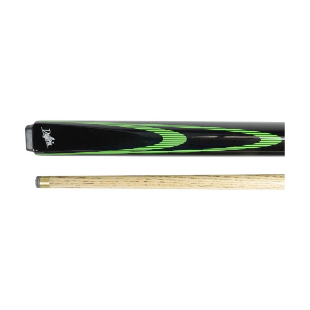 Dufferin S101 2-Piece Cue Green 9mm Elkmaster Tip 57 inch Billiards/Pool