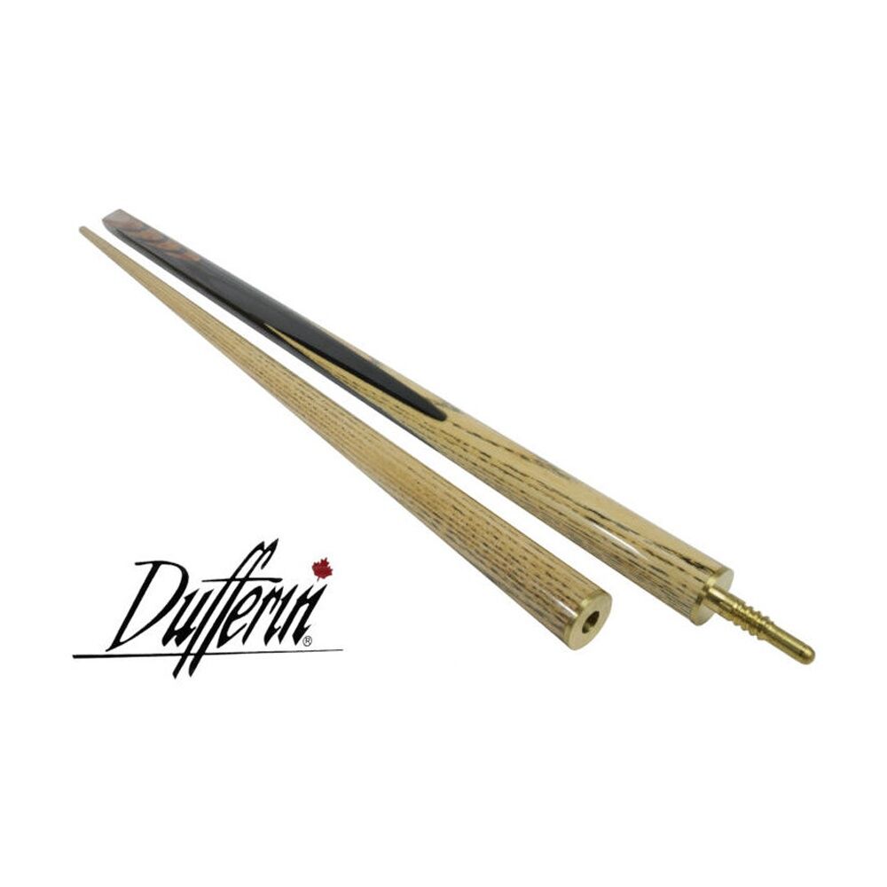 Dufferin S302 2-Piece Cue Brown 9mm Elkmaster Tip 57 inch Billiards/Pool