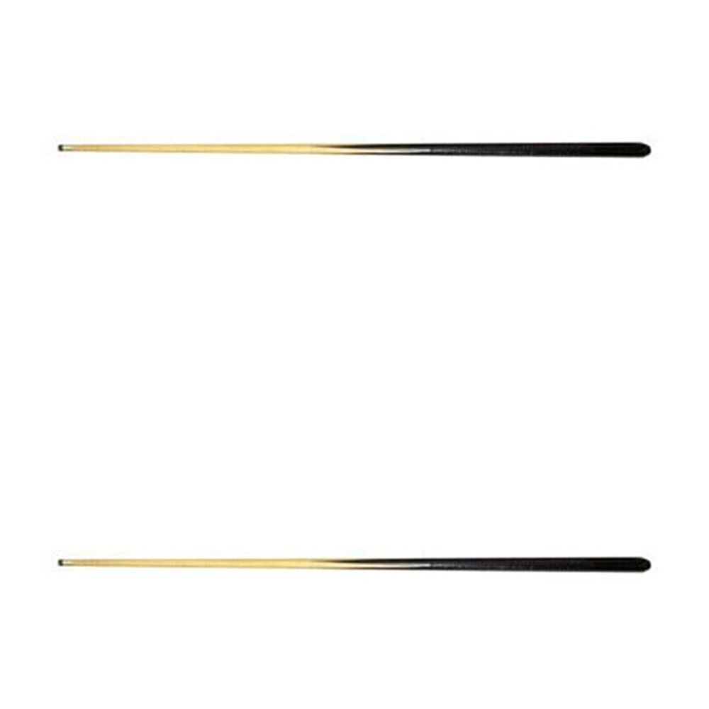 2PK Mitchell Maverick 1-Piece Cue 36" 11mm Screw in Tip Painted Butt Billiards