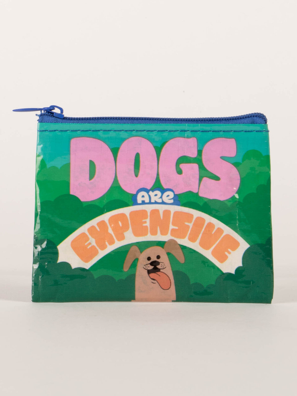 2x Blue Q Dogs Are Expensive 10cm Coin Purse Money Pouch Wallet