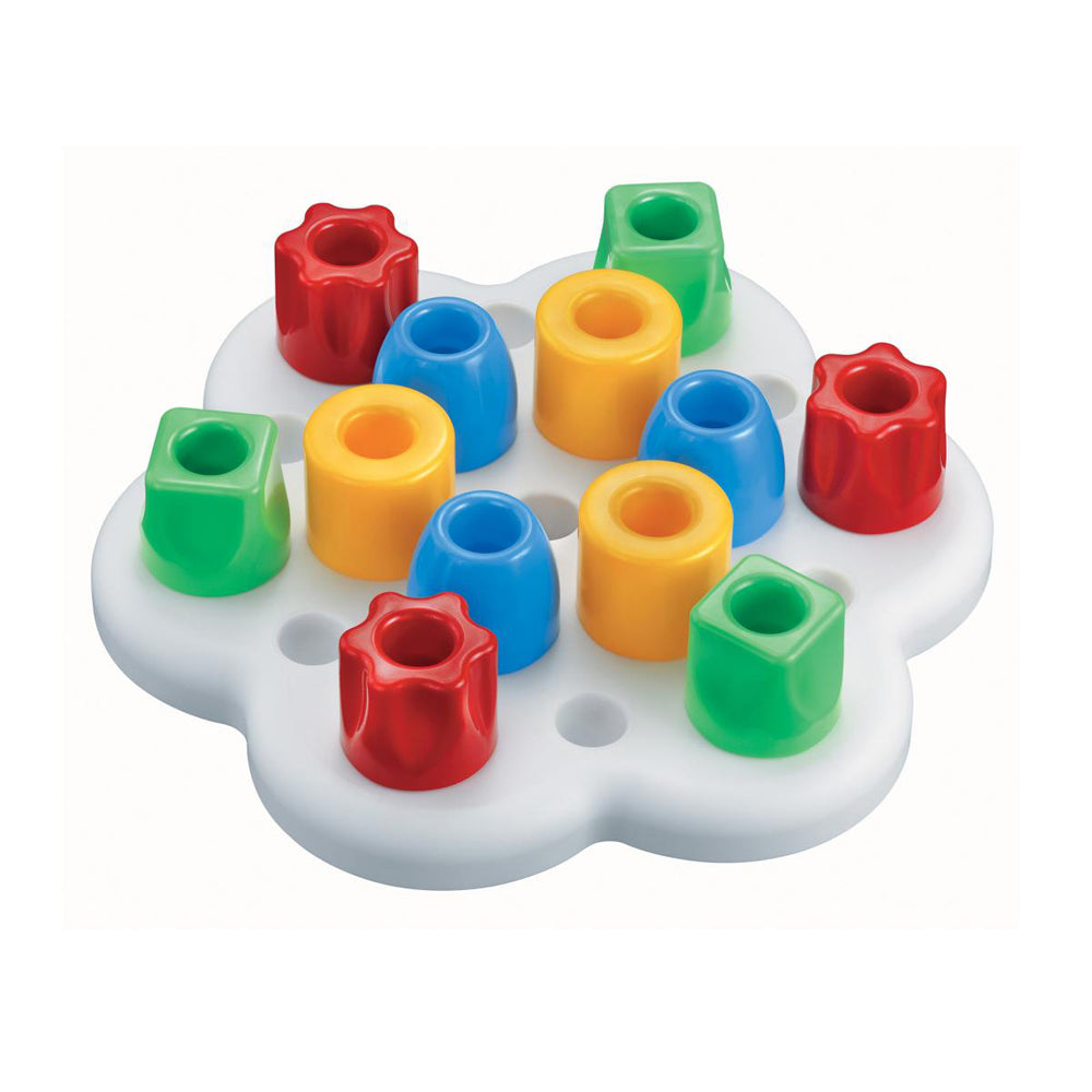 Quercetti Daisy Chunky Colourful Pegs Educational Toy 1-4y