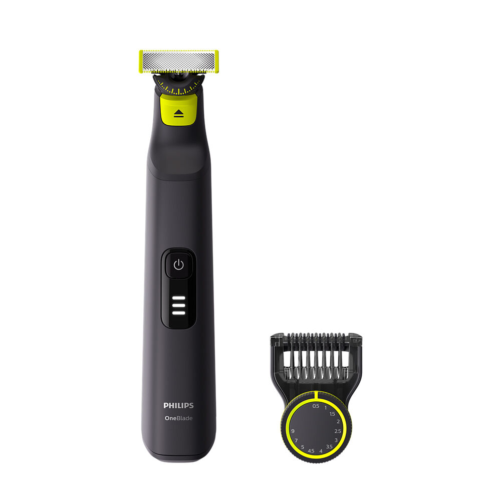 Philips OneBlade Pro Wet & Dry Men's Face Electric Cordless Shaver Black
