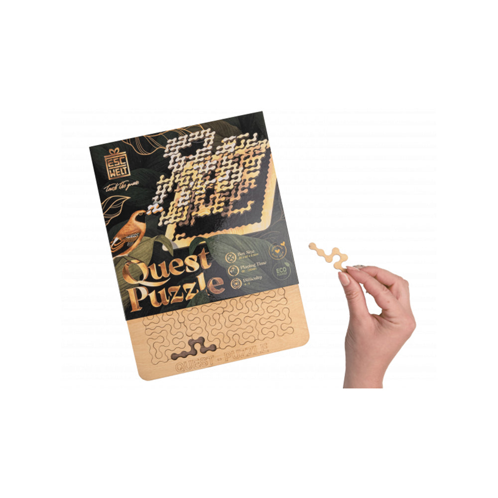 Escape Welt Quest Pyramid Wooden 3D Puzzle Game Kids/Adults Toy