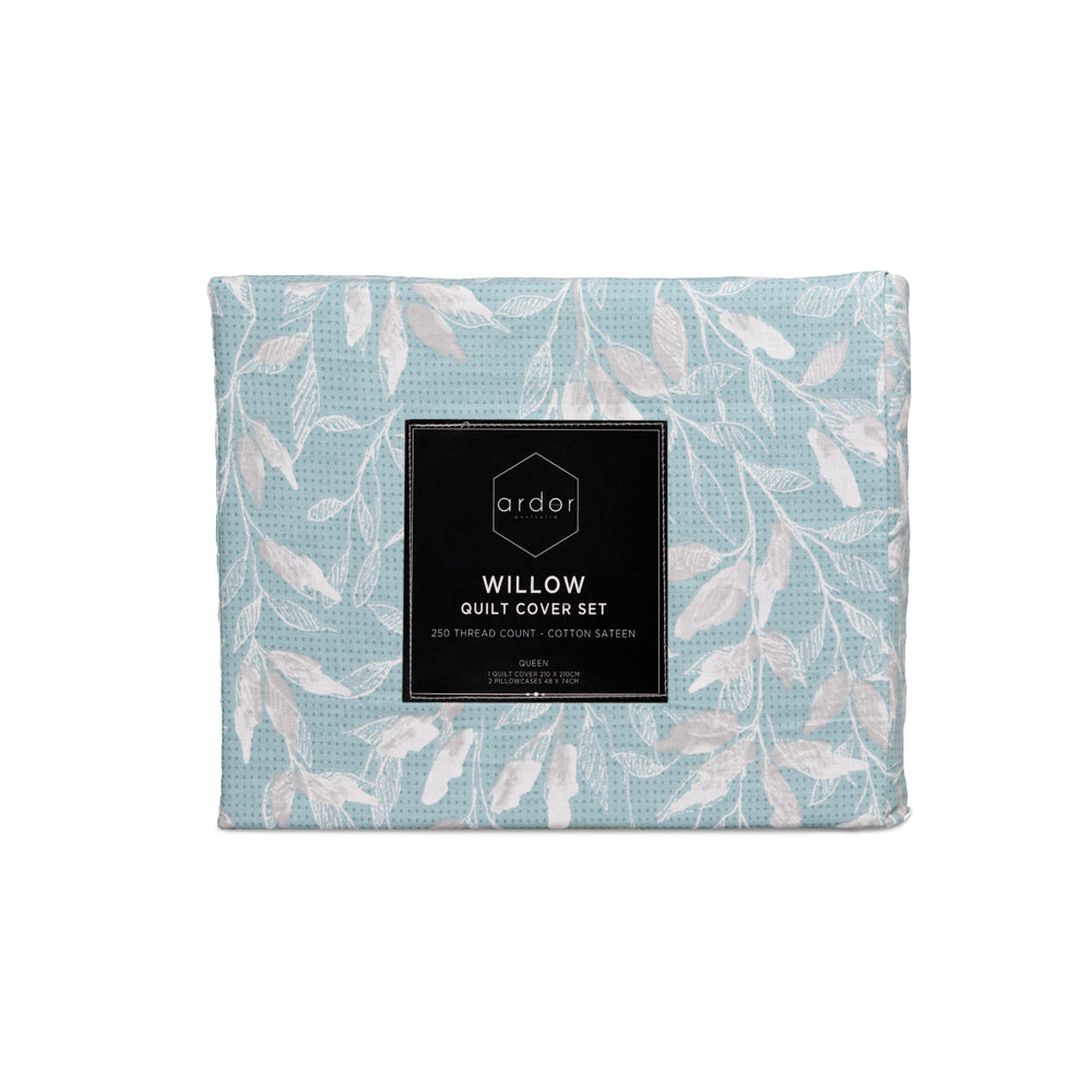Ardor Willow Quilt Cover Set Cotton Home Bedding