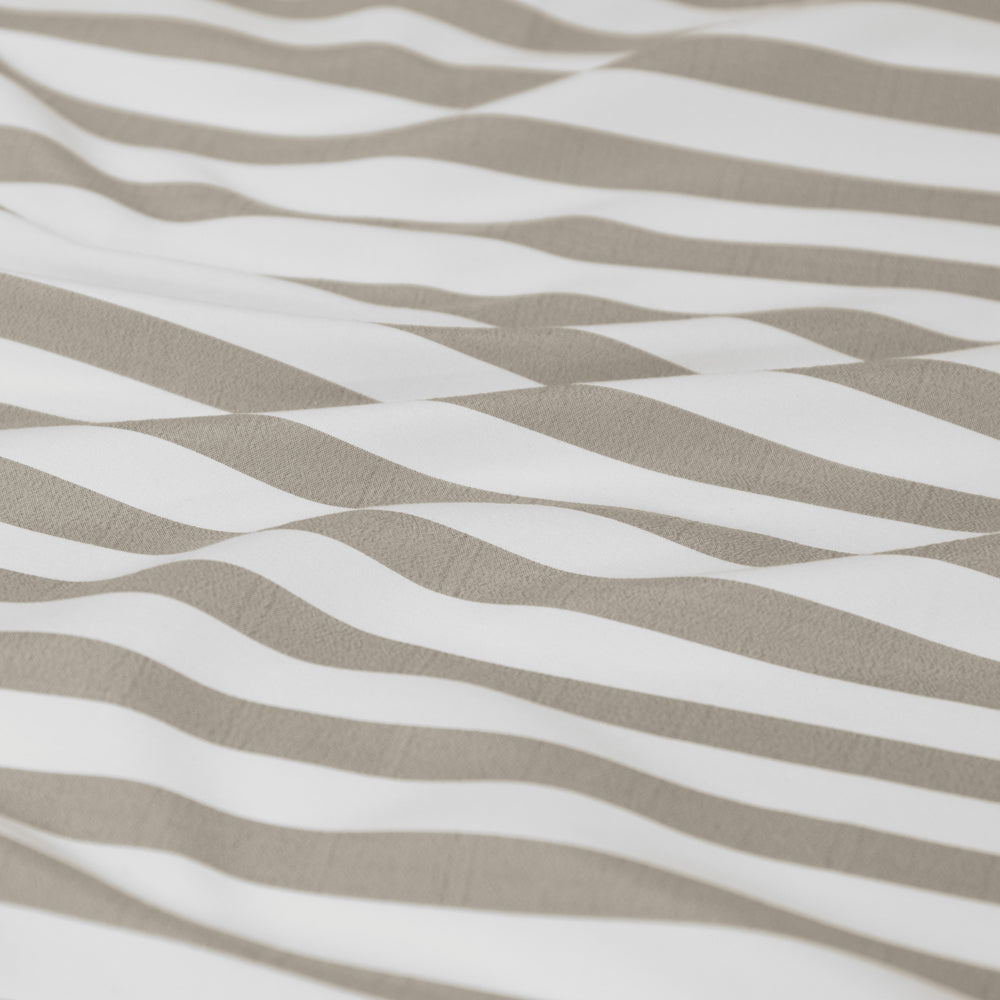 Ardor Boudoir Frankie Stripe Quilt Cover Set Natural