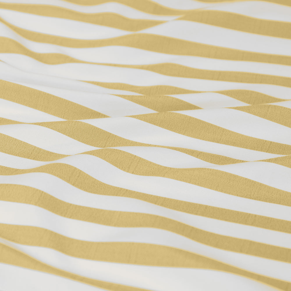 Ardor Boudoir Frankie Stripe Quilt Cover Set Yellow