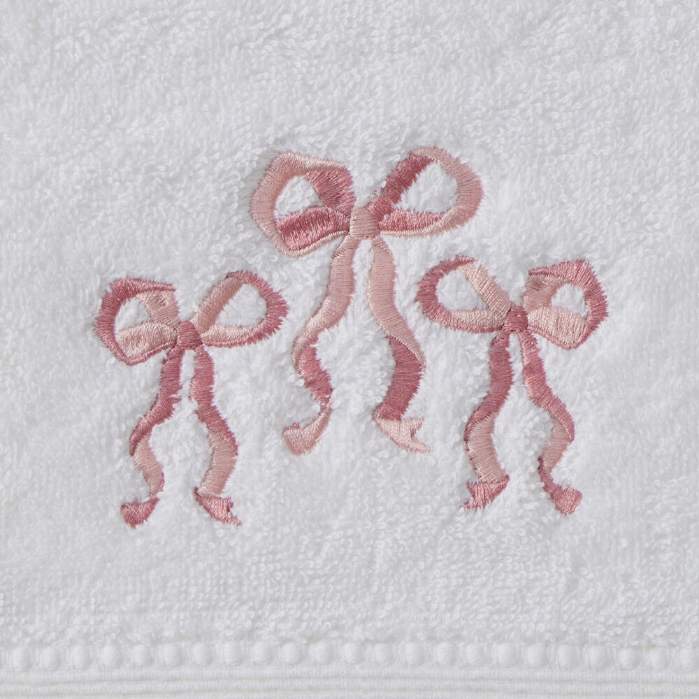 3pc Jiggle & Giggle Bath Towel Face Washer in Organza Bag Bows Love