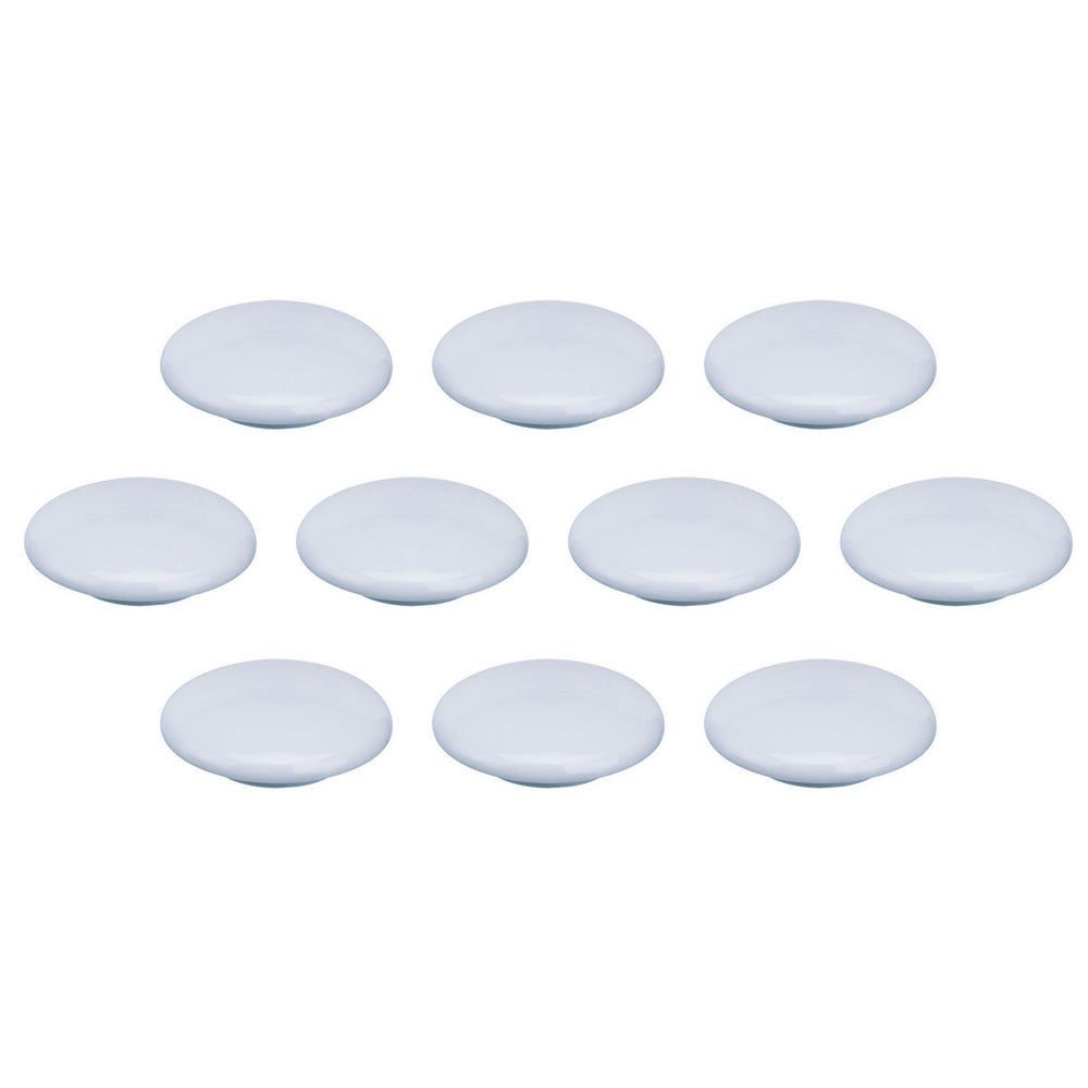 2x 10PK Quartet 20mm Magnet Buttons For Magnetic Board - White
