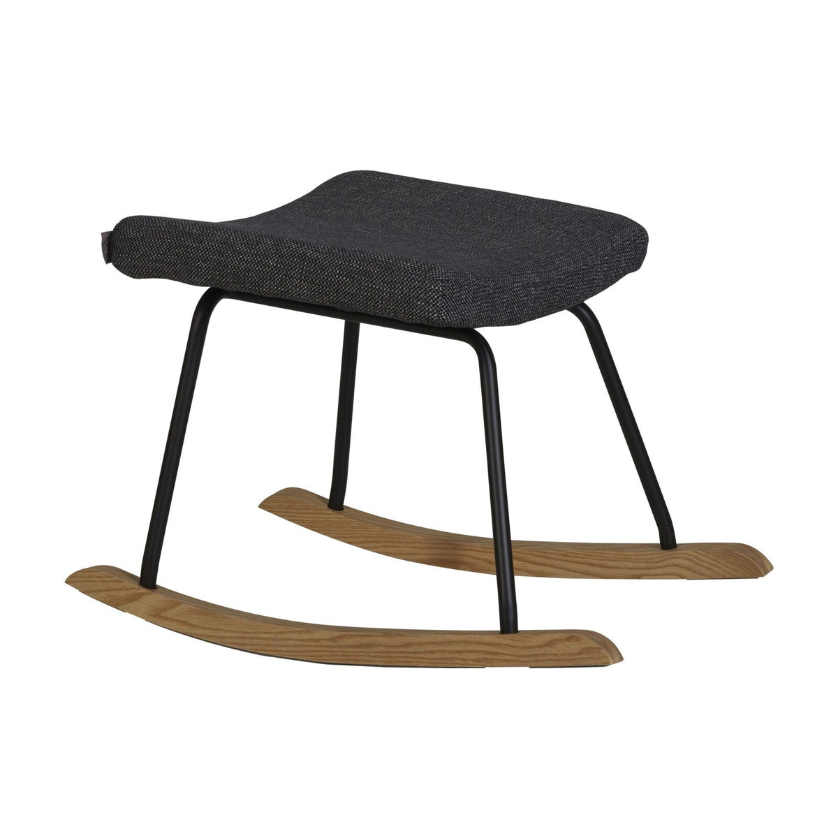 Quax 57cm Rocking Footstool Baby/Infant Chair - Black