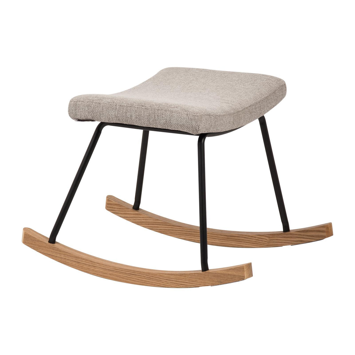 Quax 57cm Rocking Footstool Baby/Infant Chair - Sand Grey