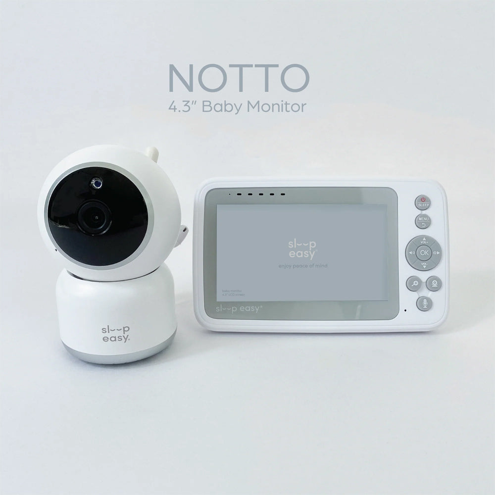 Babystudio Notto Crystal Clear Digital Baby Monitor 4.3''/10.9cm White