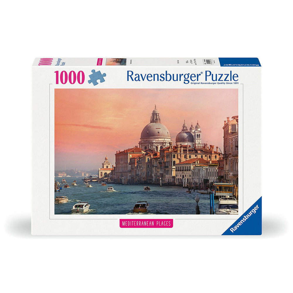 1000pc Ravensburger Mediterranean Italy Adults Jigsaw Puzzle
