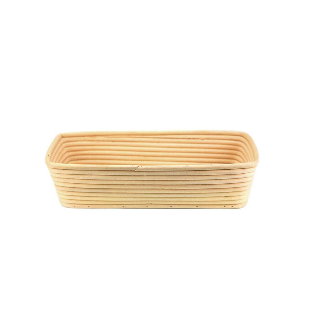 Brunswick Bakers Rectangle Rattan 32cm Bread Banneton Basket