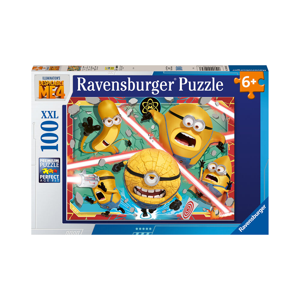 100pc Ravensburger Despicable Me 4 Jigsaw Puzzle 49x36cm 6y+