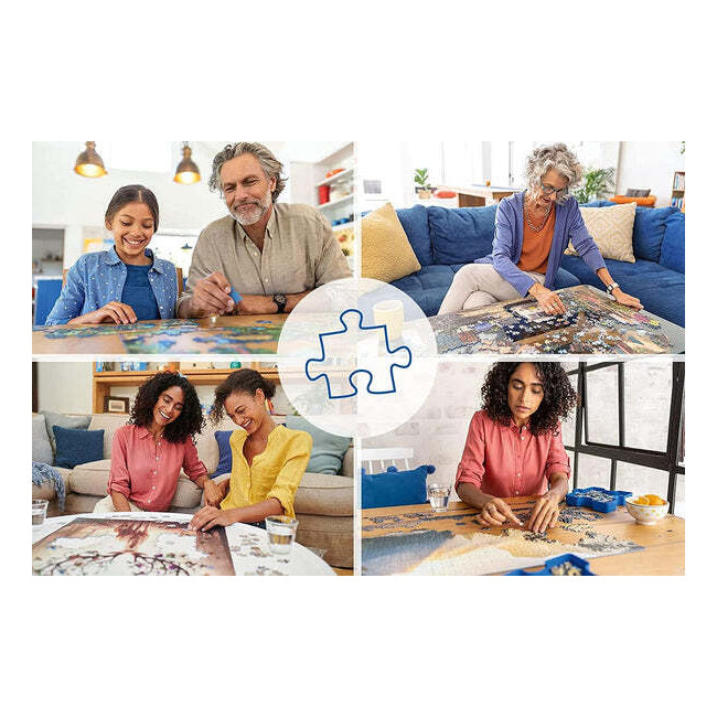 1000pc Ravensburger Coastal Cottage Adults Jigsaw Puzzle