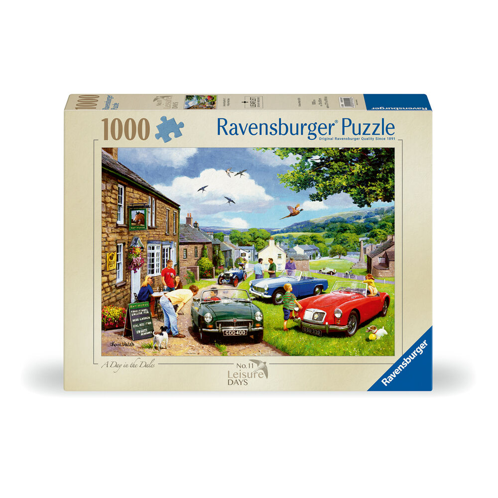 1000pc Ravensburger Leisure Days No.11 Day in the Dales Puzzle 70x50cm 14y+