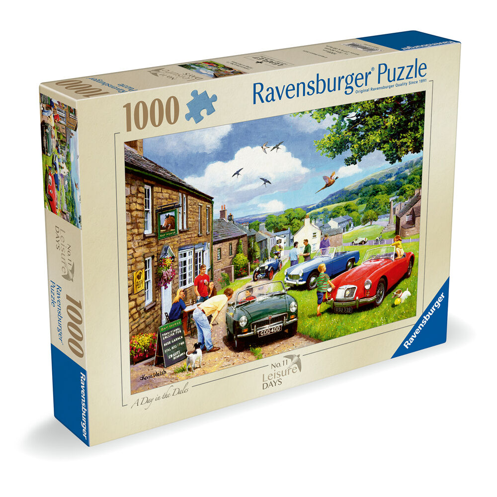 1000pc Ravensburger Leisure Days No.11 Day in the Dales Puzzle 70x50cm 14y+