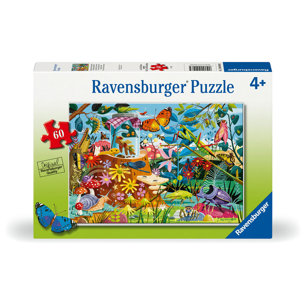 60pc Ravensburger Backyard Bug World Jigsaw Puzzle 4y+