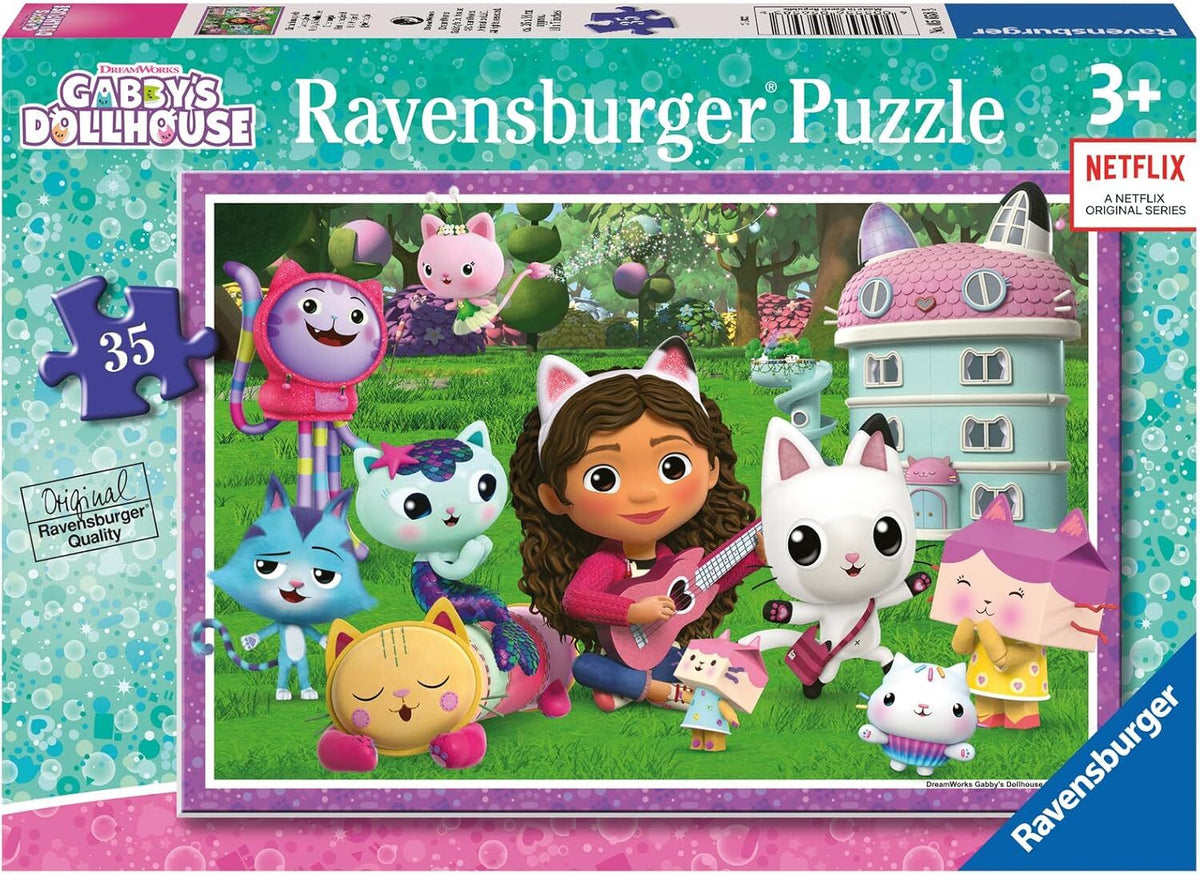 35pc Ravensburger Gabby's Dollhouse It's Magical! Jigsaw Puzzle Set 3y+