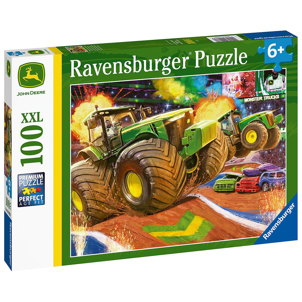 100pc Ravensburger John Deere Big Wheels Jigsaw Puzzle 6+