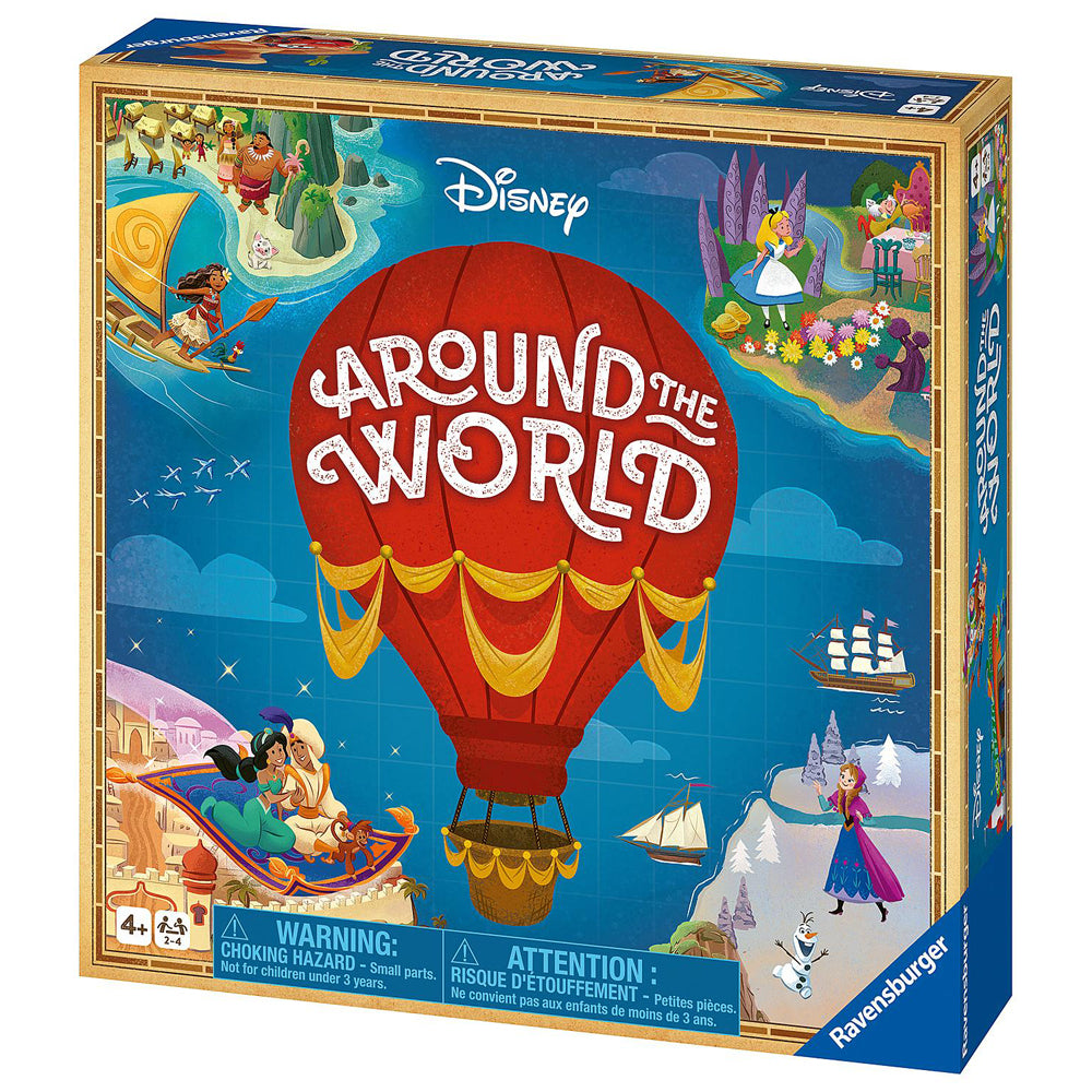 Ravensburger Disney Around The World 2-4 Players Board Game 4y+
