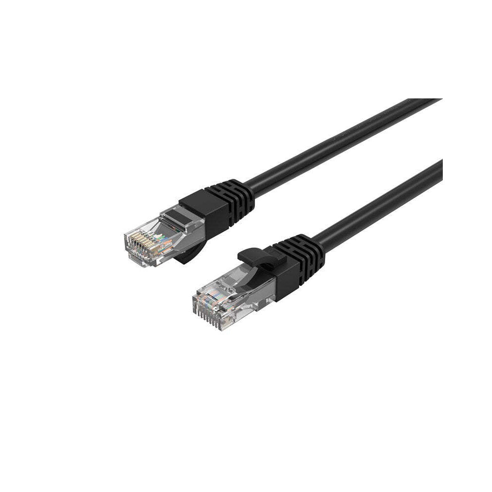 4PK Cruxtec 5m Cat6 RJ45 LAN Internet Ethernet Network Cable - Black