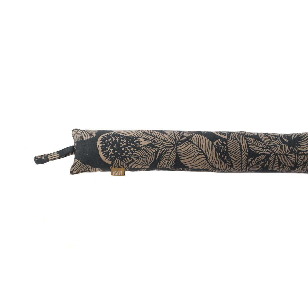 2PK Belle Fig Tree Slim Cotton Draught Stopper 90cm - Dark Slate