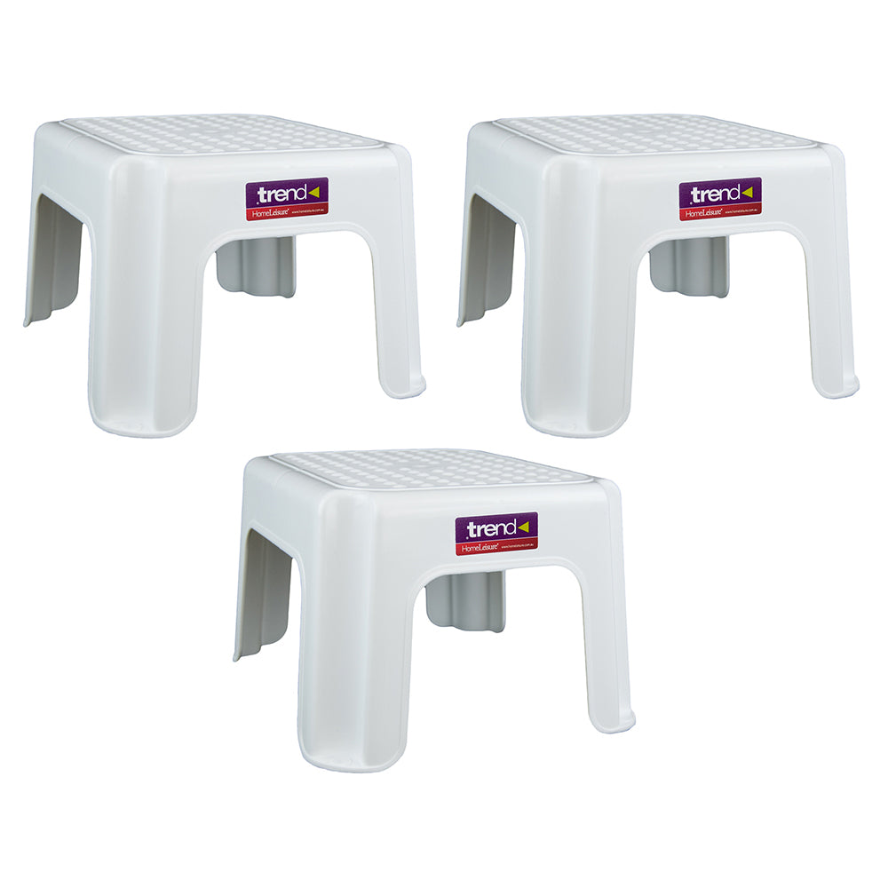 Homeleisure Plastic Bathroom/Shower Caddy White