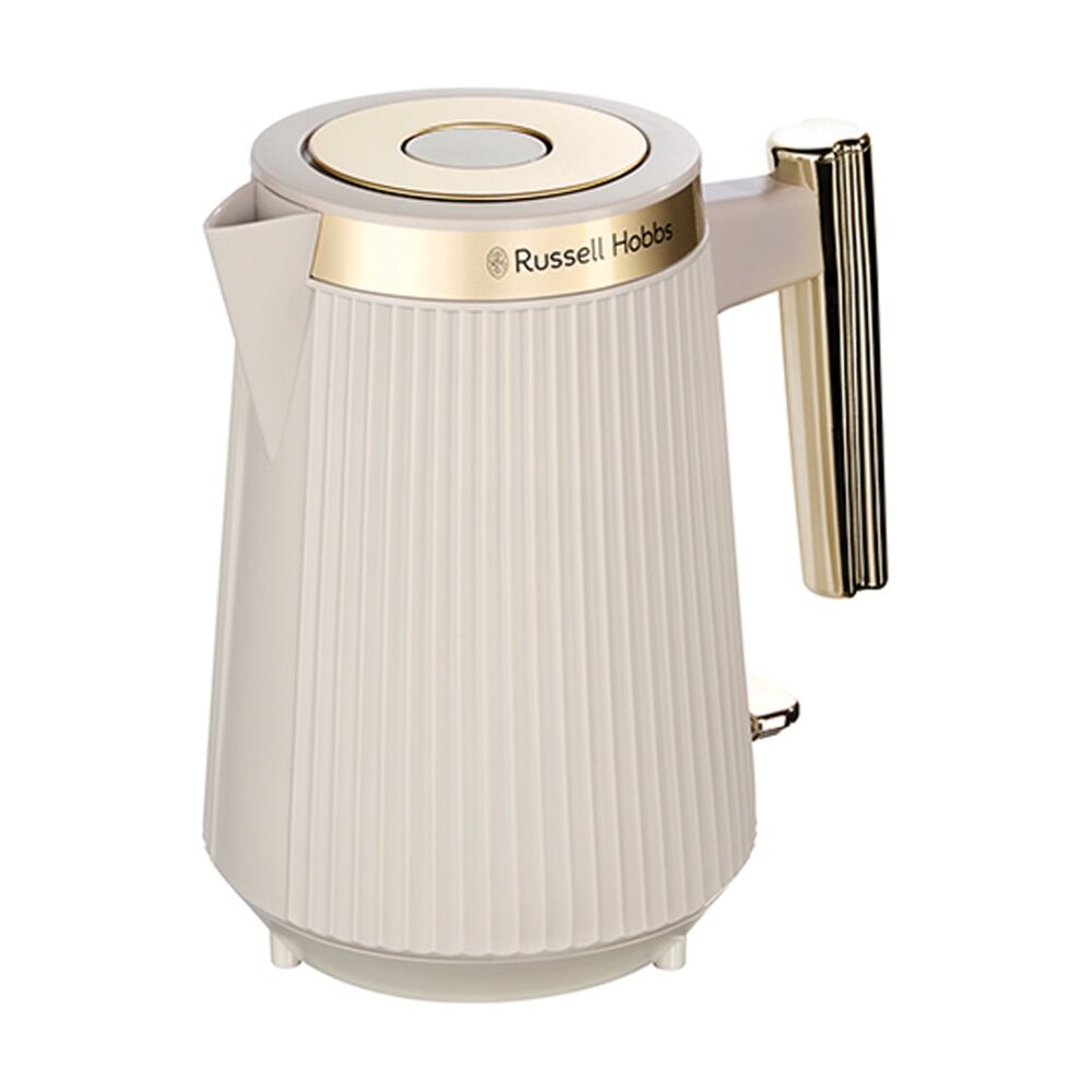 Russell Hobbs Bronte Kettle Stone Matt Finish 1.7L Capacity Stone/Gold
