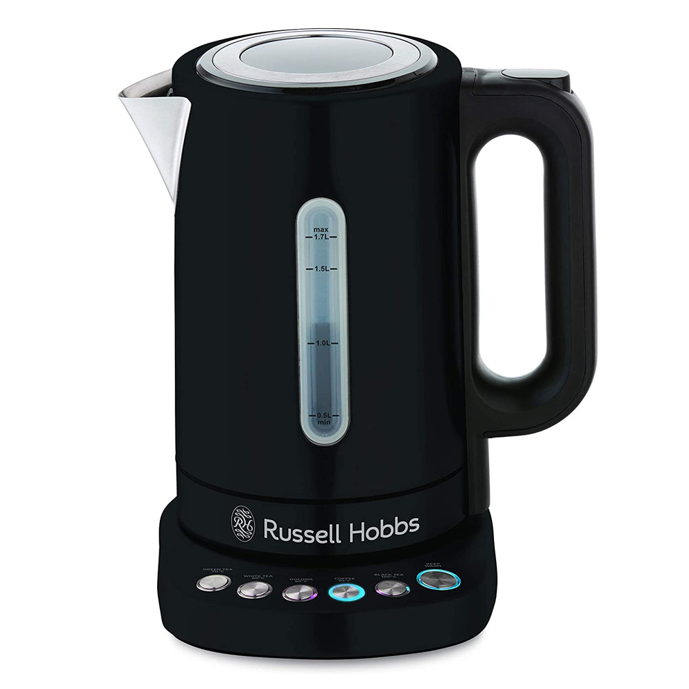Russell Hobbs Addison Digital Kettle & 4 Slice Toaster Stainless Steel Matte BLK
