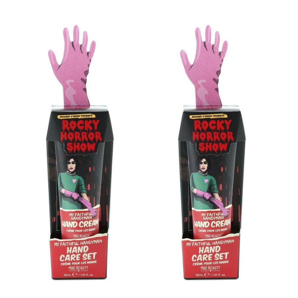 2x 2pc Rocky Horror Show Scented Hand Care Duo Set Amber and Ginseng