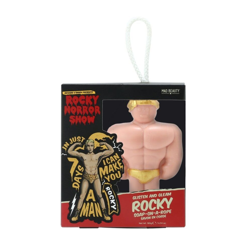 2PK Rocky Horror Show Scented Shower Soap on a Rope Amber and Ginseng